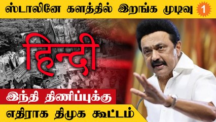 இந்தி திணிப்புக்கு எதிராக ஸ்டாலினே களத்தில் இறங்க முடிவு