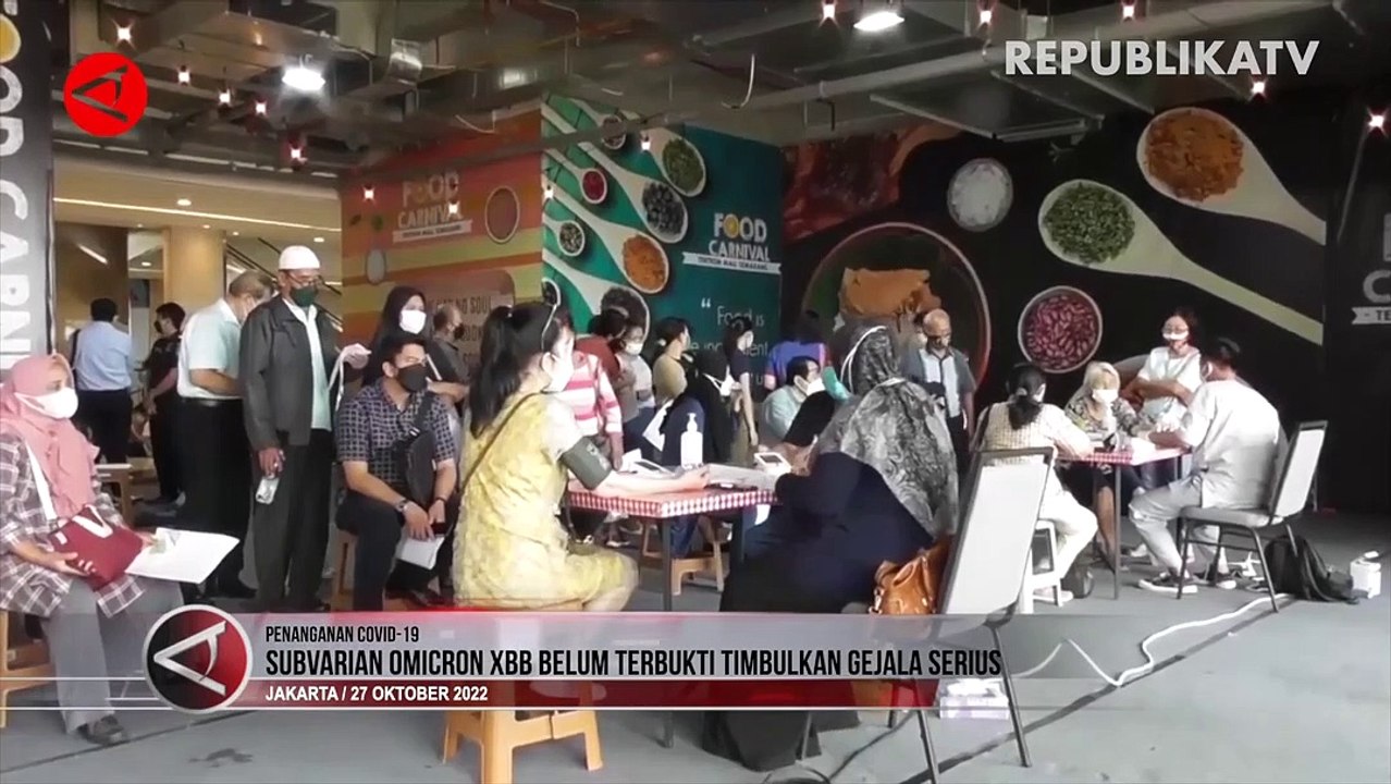 Subvarian Omicron XBB Dinilai Belum Terbukti Timbulkan Gejala Serius