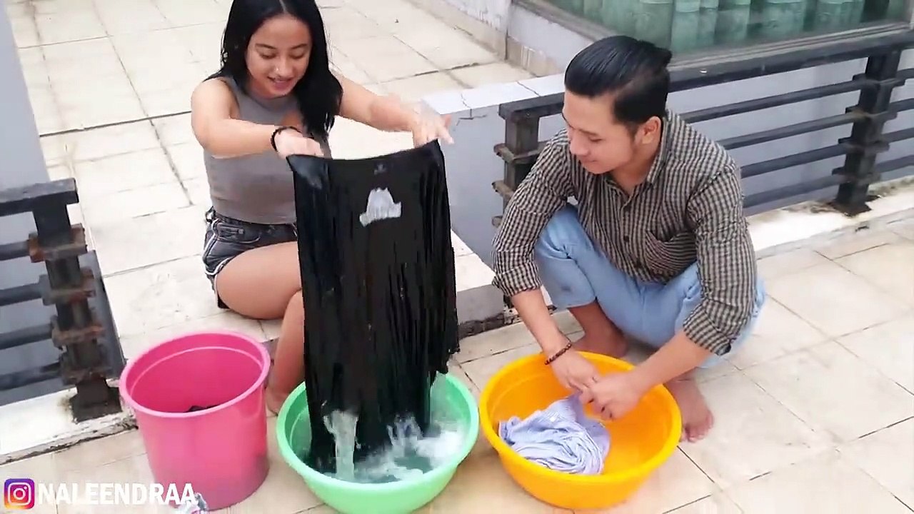 salsa mau diguyur sampe basaaahhh