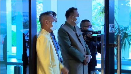 นายกรัฐมนตรี​ นำ​รัฐมนตรี​ บินร่วมพิธีวางศิลาฤกษ์ "สะพานมิตรภาพไทย-ลาว" แห่งที่ 5