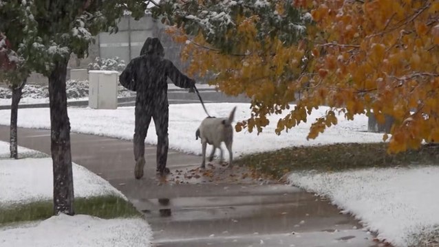 October snow falls across swaths of Colorado
