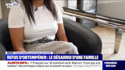 "Tout le monde est effondré": la cousine d'Amine, tué après un refus d'obtempérer à Paris, témoigne