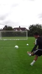 These free kicks are so clean