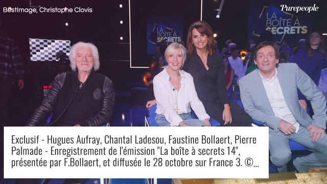 La Boîte à secrets : Chantal Ladesou en toute simplicité face à Pierre Palmade et Hugues Aufray