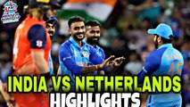 Icc World T20 2022 Match 23 | India Vs Netherlands FullHighlights | IND VS NED
