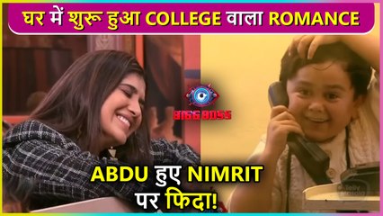 Abdu Confessed Love To Nimrit Romantic Task Bigg Boss 16