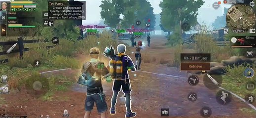 Gameplay LifeAfter Area Operation " Tea Party "