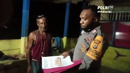 Bhabinkamtibmas Kampung Baburia Distrik Arso Barat Kab.Keerom Himbauan Larangan Sementara Konsumsi Obat Sirup