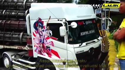 Evakuasi Truk Viral Tadi Pagi di Sitinjau Lauik, Ban Truk Meledak Keras Kernet Truk Meloncat