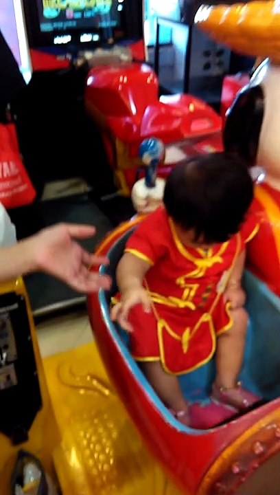 Baby Kiran Playing.....