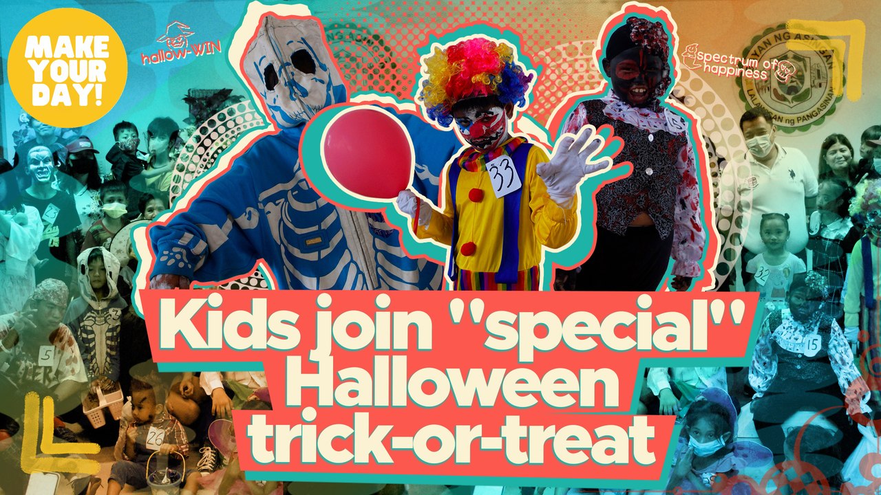 Kids join "special" Halloween trick-or-treat |...