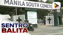 Ilang pamilya, nagpunta na sa Manila South Cemetery ngayong araw