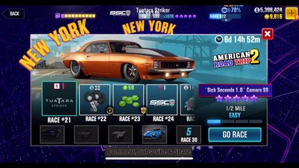 #165 CSR Racing 2 | American Road Trip 2 | New York | Part 2/4