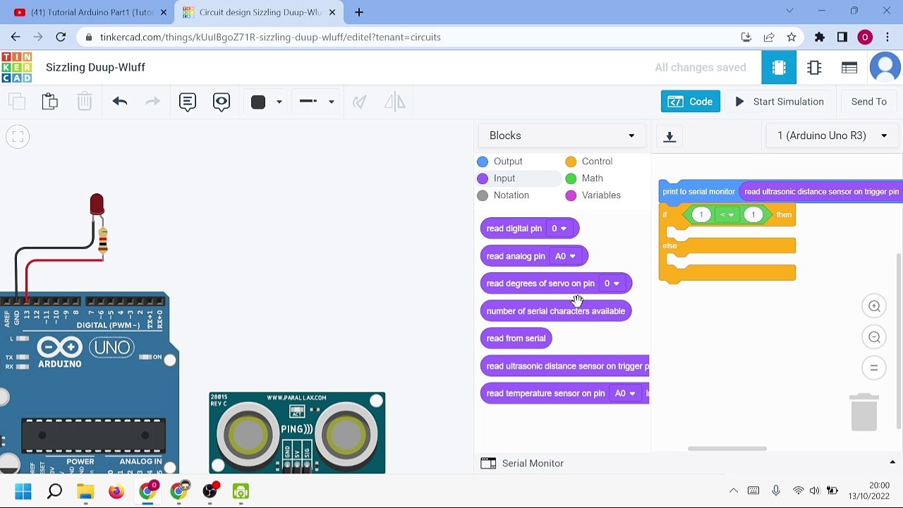 INPUT DAN OUTPUT ARDUINO