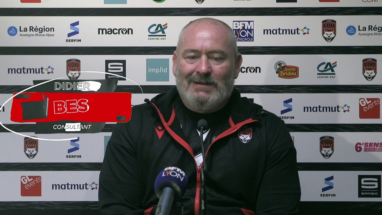 Didier Bes avant USAP/LOU