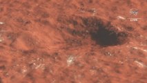 La Nasa dévoile le plus gros « cratère d'impact » jamais observé sur Mars