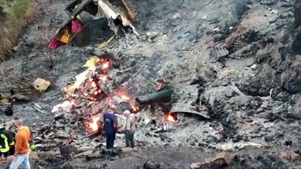 Canadair precipita sull'Etna: le ricerche nella notte dei due piloti dispersi