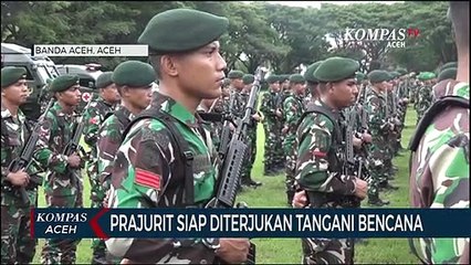 Kesiapan Prajurit TNI AD Terjun Tangani Bencana dan Pengamanan Pemilu