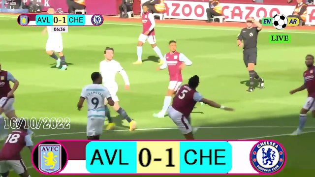 Aston Villa 0v2 Chelsea / تشيلسي 2- 0 أستون فيلا / English Premier League 2022 / 2023 الدوري الإنجليزي الممتاز 16/10/2022 UK 10/16/2022 US