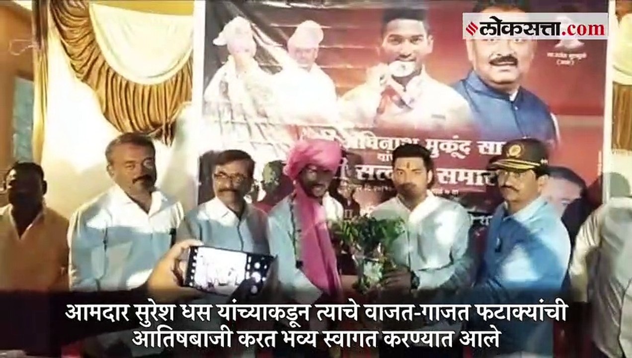 धावपटू अविनाश साबळे मूळ गावी परतला, गावकऱ्यांकडून भव्य स्वागत
