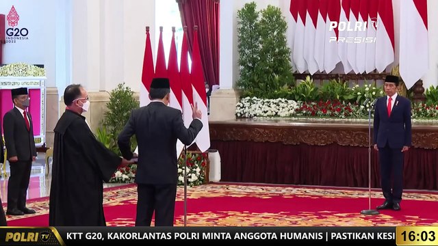 PRESISI Update 16.00 WIB Presiden Joko Widodo Melantik Wakil Ketua Kpk Sisa Masa Jabatan Tahun 2019-2023