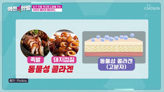 눈가 주름 방지와 탄력을 높이는 ‘저분자 콜라겐 펩타이드’ TV CHOSUN 20221028 방송