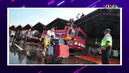 Penumpang Panik, Bandara Internasional Soetta Kebakaran