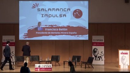 Conversación con Francisco Bellón del Rosal, presidente de Berkeley Minera España en el I Foro Salamanca Impulsa