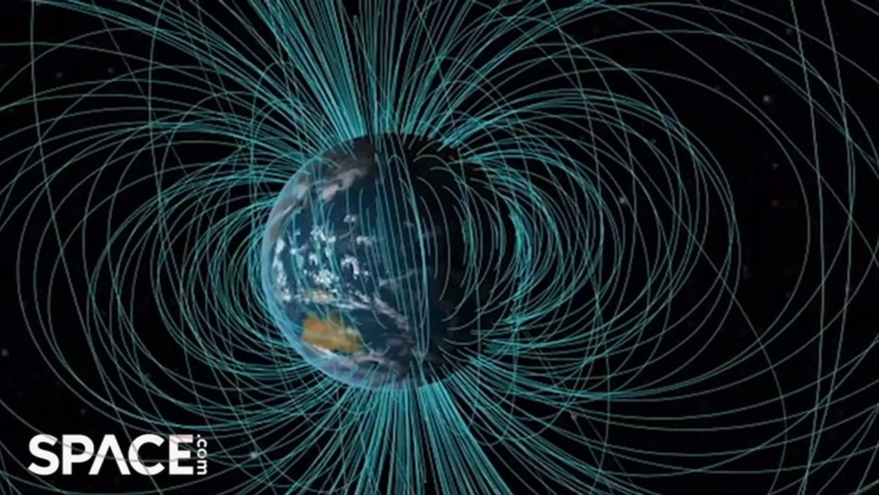 Earth's magnetic field sounds 'creepy' in data...
