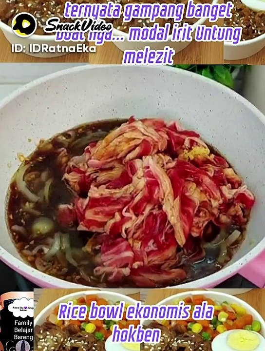 ide jualan rice bowl