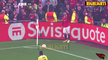 Manchester united vs Sheriff  3-0 Europe League | All Goals