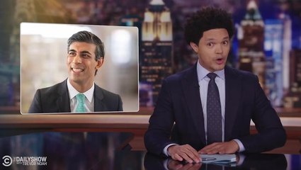 The Daily Show’s Trevor Noah calls new PM Rishi Sunak ‘an absolute snack’