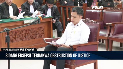 Kuasa Hukum Arif Rahman Menyampaikan Eksespi Atas Dakwaan Jaksa Penuntut Umum
