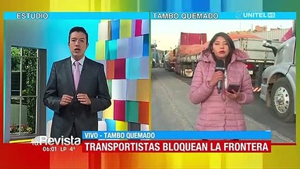 Tras prohibición de exportación, camiones que estaban en transito quedaron varados en frontera