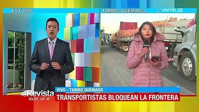 Tras prohibición de exportación, camiones que estaban en transito quedaron varados en frontera