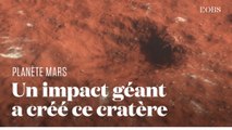 La Nasa diffuse des images et des sons d'un impact géant de météorite sur Mars