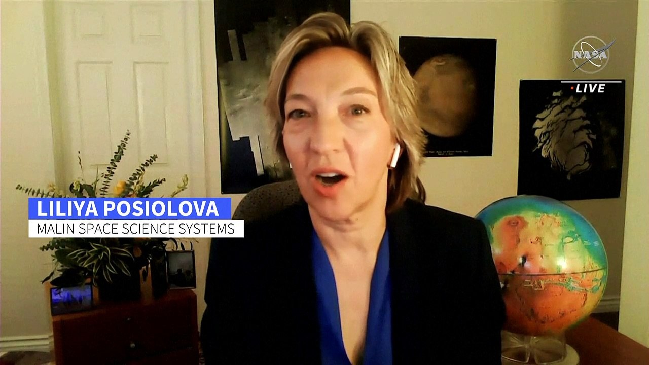 Mars-Sonden registrieren spektakulären Meteoriten-Einschlag