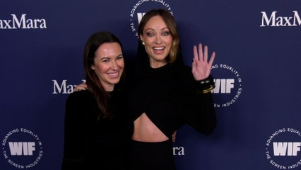 Katie Silberman and Olivia Wilde 2022 WIF Honors: "Forging Forward" Gala Arrivals