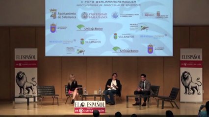 Conversación con Emilio Corchado y Adriana Casillas en el I Foro Salamanca Impulsa