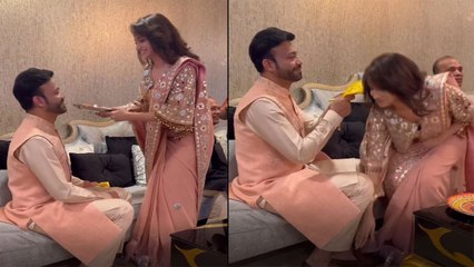 TV Actress Ankita Lokhande ने ससुराल में मनाया अपना पहला पड़वा,छुए पति Vicky Jain के पैर । FilmiBeat