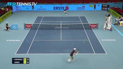 Vienne - Sinner a fait parler la hiérarchie