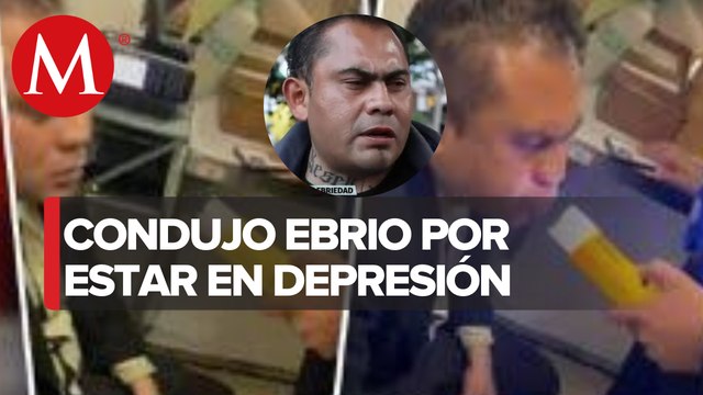 Conductor del Metro que fue captado en estado de ebriedad reconoció estar en depresión