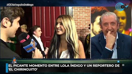 El picante momento entre Lola Índigo y un reportero de 'El Chiringuito'