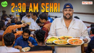 Ramzan Special Sehri | NonVeg Breakfast  Hotel Nayab | Street Byte | Silly Monks