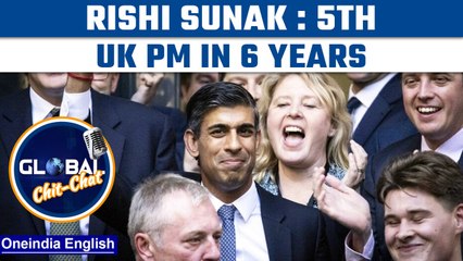 Tải video: Rishi Sunak is the 5th UK prime minister in 6 years | Instability in UK? | Oneindia News*Geopolitics