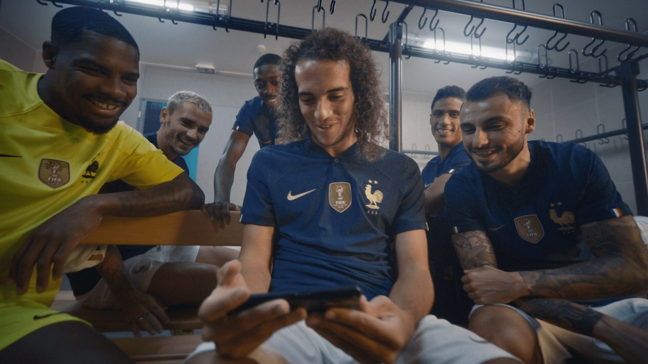 Souvenir des Bleus avec Orange