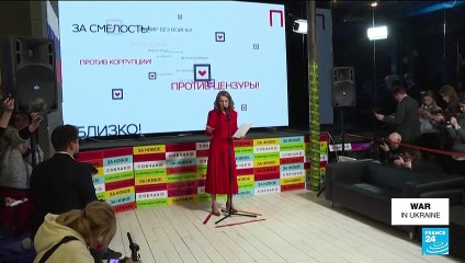 Russian TV personality Ksenia Sobchak flees to Lithuania