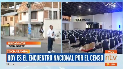 Скачать видео: Encuentro por el Censo: Autoridades nacionales y locales llegan en medio de un fuerte resguardo policial