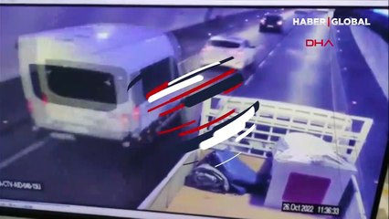 Avrasya Tüneli'nde kaza kamerada