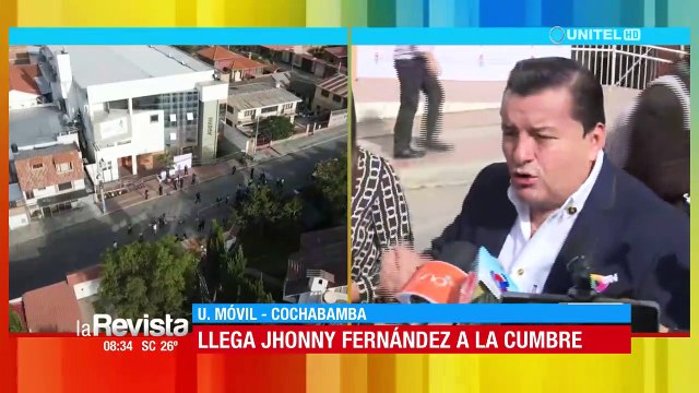 Cumbre: Jhonny propone que Censo sea en diciembre de 2023 y redistribución de recursos en 2024
